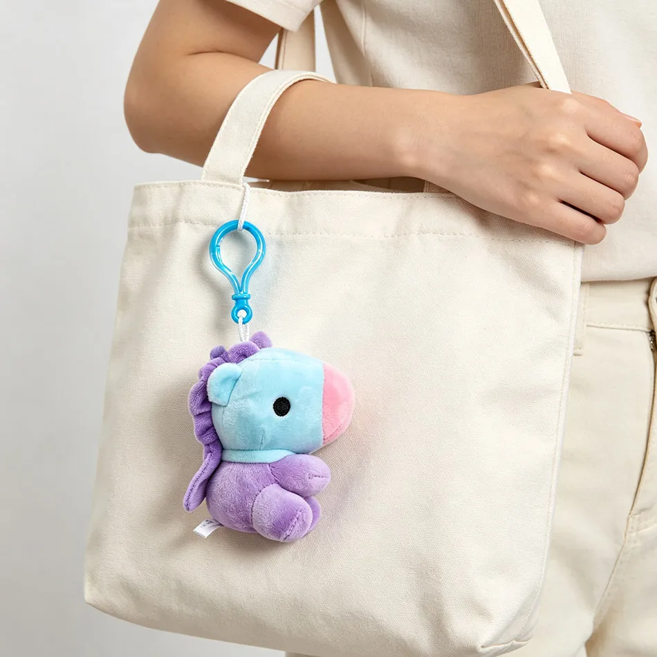 Llavero de peluche B-T-21 Koay Shooky Mang Cooky, bonito colgante de peluche, adorno para mochila, regalo para fans, decoración para bolsos
