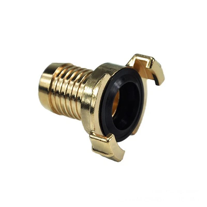 Conectores de grifo de acoplamiento de garra de accesorios de agua de conexión rápida tipo latón para conector de manguera de jardín