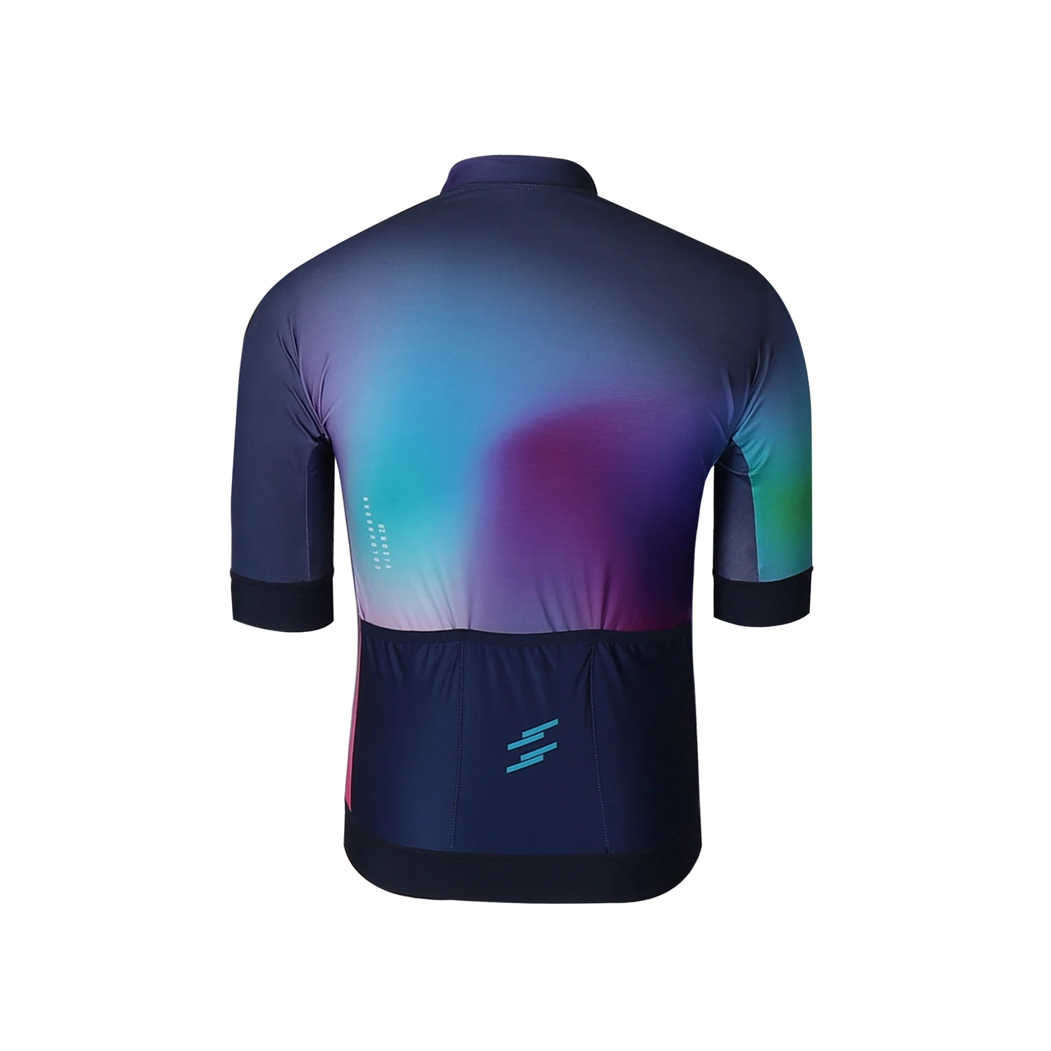 SPEXCEL-Jersey de Ciclismo de manga corta para hombre y mujer, tejido ligero, color morado, Aero Race Fit Colourburn vision 2022, 2,0