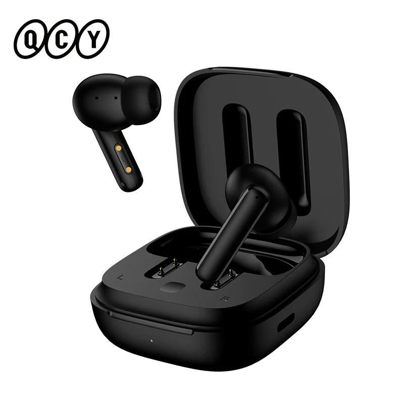 QCY-auriculares inalámbricos T13 ANC, cascos con Bluetooth 5,3, TWS, ANC, cancelación de ruido, 4 micrófonos, ENC, intrauditivos, manos libres