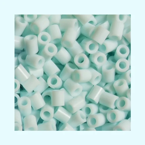 Mini Perlas de 2.6mm, 1000 Unidades, Color Azul, Perlas Fusibles para Pixel Art, Regalo, Perlas Hama, Rompecabezas DIY, Perlas Termoadhesivas