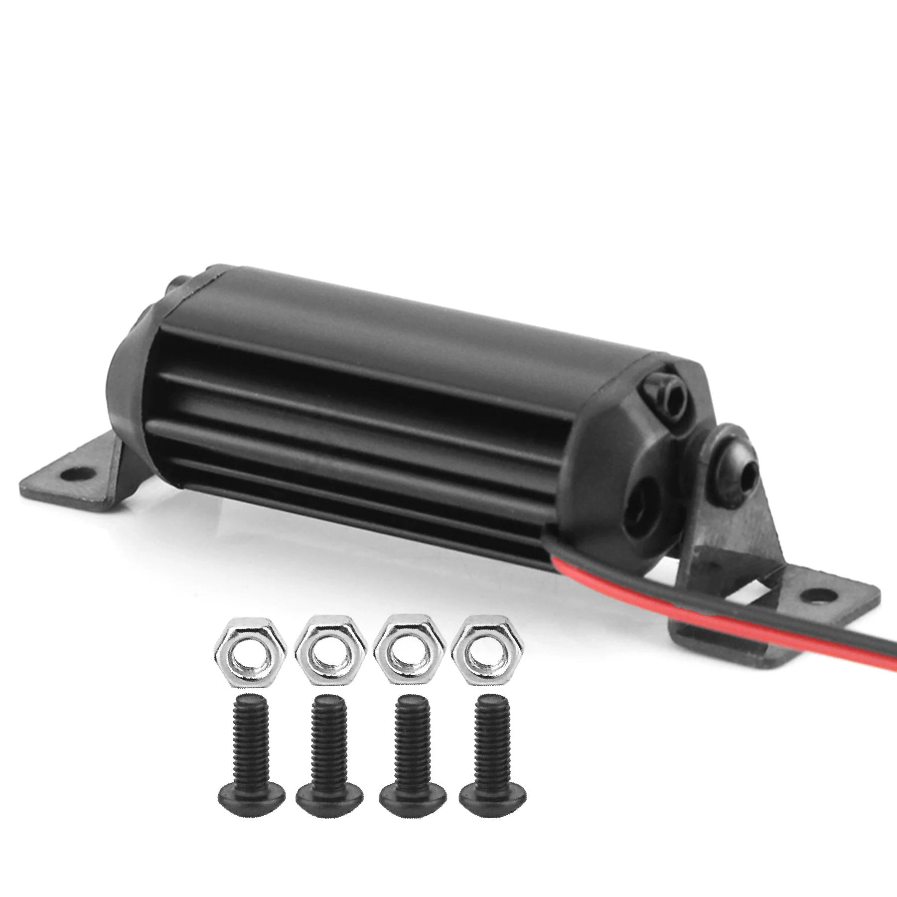 Barra de Luces LED de 55/75/95/115/135/215 mm, Lámpara de Techo para Axial SCX10 90046 Traxxas TRX4 Slash Rustler 1/8 1/10, Mejora para Autos RC