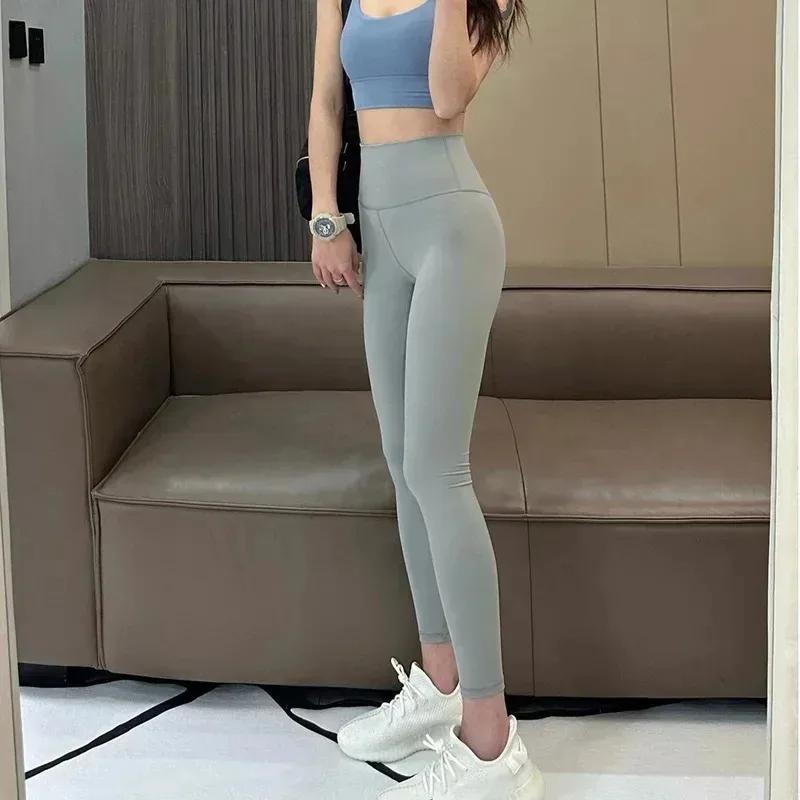 Leggings Deportivos YOGA Butterluxe 2025 de Cintura Alta, Suaves como la Mantequilla, para Mujer
