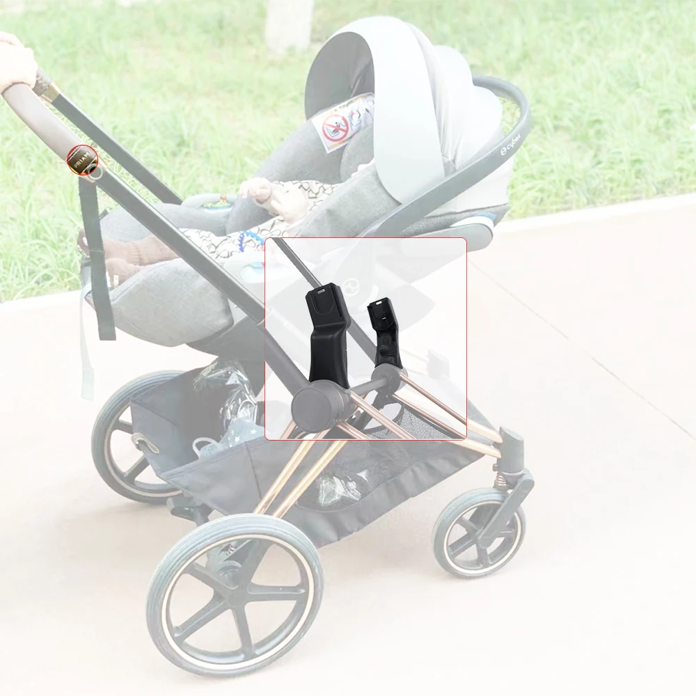 Adaptador para cochecito Priam 2/3/4 y Aton Cloud Q/Z Maxi Cosi Be Safe Joie, convertidor de asiento de coche, accesorios de repuesto para bebé