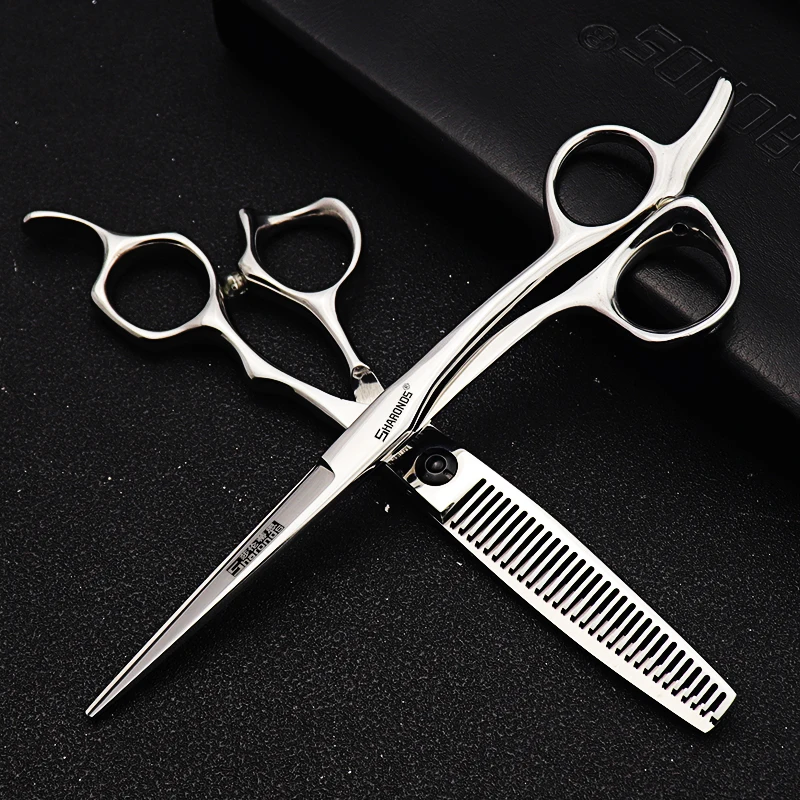 Juego de Tijeras Profesionales para Cortar Cabello de 5.5/6/6.5 Pulgadas, Tijeras de Peluquería, Herramientas de Corte Exclusivas para Estilistas y Barberos