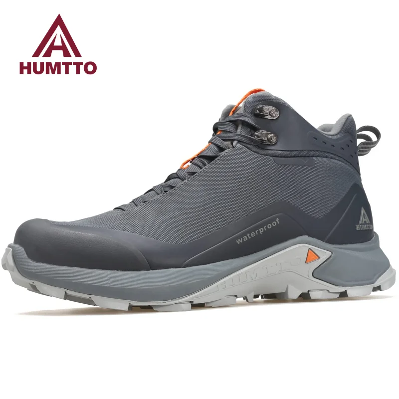 HUMTTO-Botines de senderismo impermeables para hombre, zapatos de Trekking para deportes de invierno, zapatillas de deporte de diseñador de lujo para escalar al aire libre y cazar