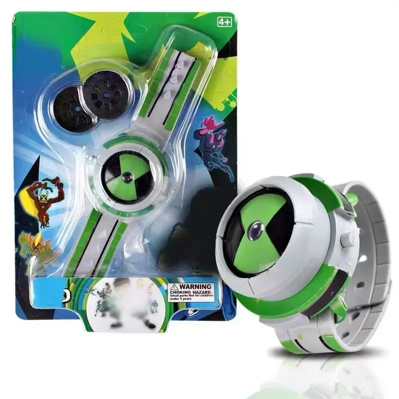 Reloj de Proyección Anime BEN10, Dispositivo de Transformación con Sonido y Luz, Figura de Acción Omnitrix, Modelo Ben, Juguete Coleccionable, Adornos, Regalos
