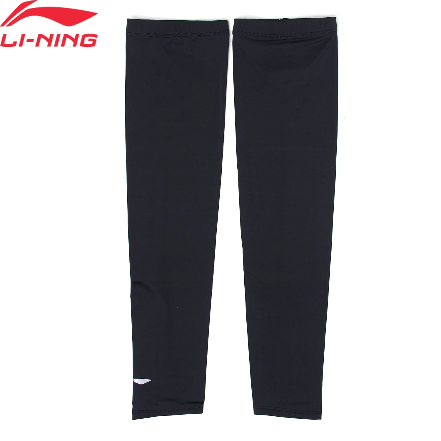 Li-ning Mangas de brazo de enfriamiento de entrenamiento para mujer 86% poliamida 14% forro de elastano Mangas de protección solar para fitness AQCV002