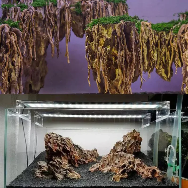 250g 500g 1000g Natural decoración de acuario piedra rocalla paisajismo pecera piedra microporosa buena para el crecimiento de plantas