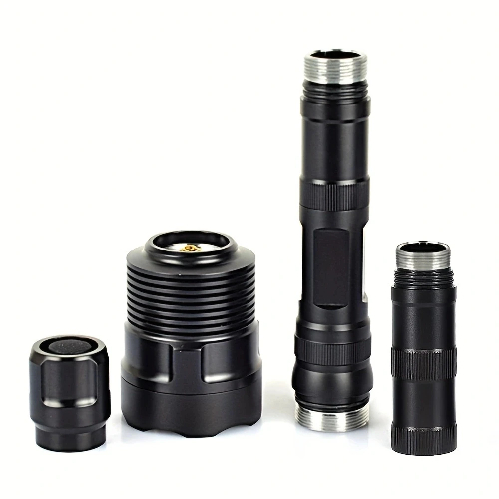 Linterna UV de 60W con 3x365nm LED, Luz Negra Potente de 395nm, Marcador Invisible Ultravioleta de Alta Potencia, Luz de Inspección para Gatos y Perros