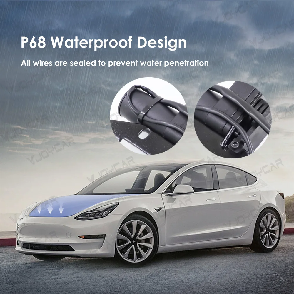 Cerradura Eléctrica de Succión para Maletero Delantero de Tesla, Cierre Suave para Modelos Y / Y Juniper / YL / X / S/ 3 Highland, Cierre Automático para Maletero