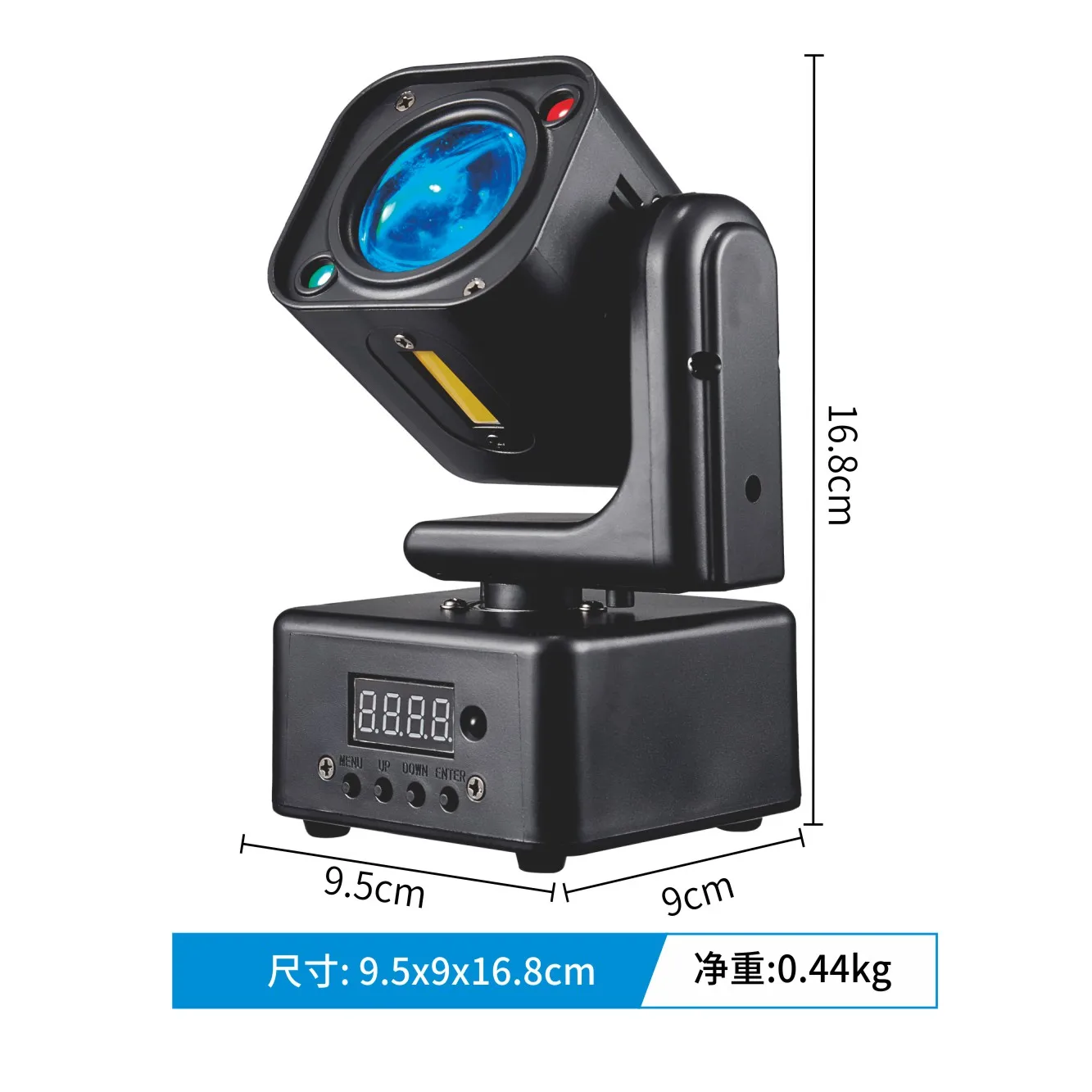 Mini LED Beam 36W RGBW, Equipo de DJ para Fiestas Disco, Efecto Estroboscópico con Control Remoto para Eventos Nocturnos, Espectáculos, KTV