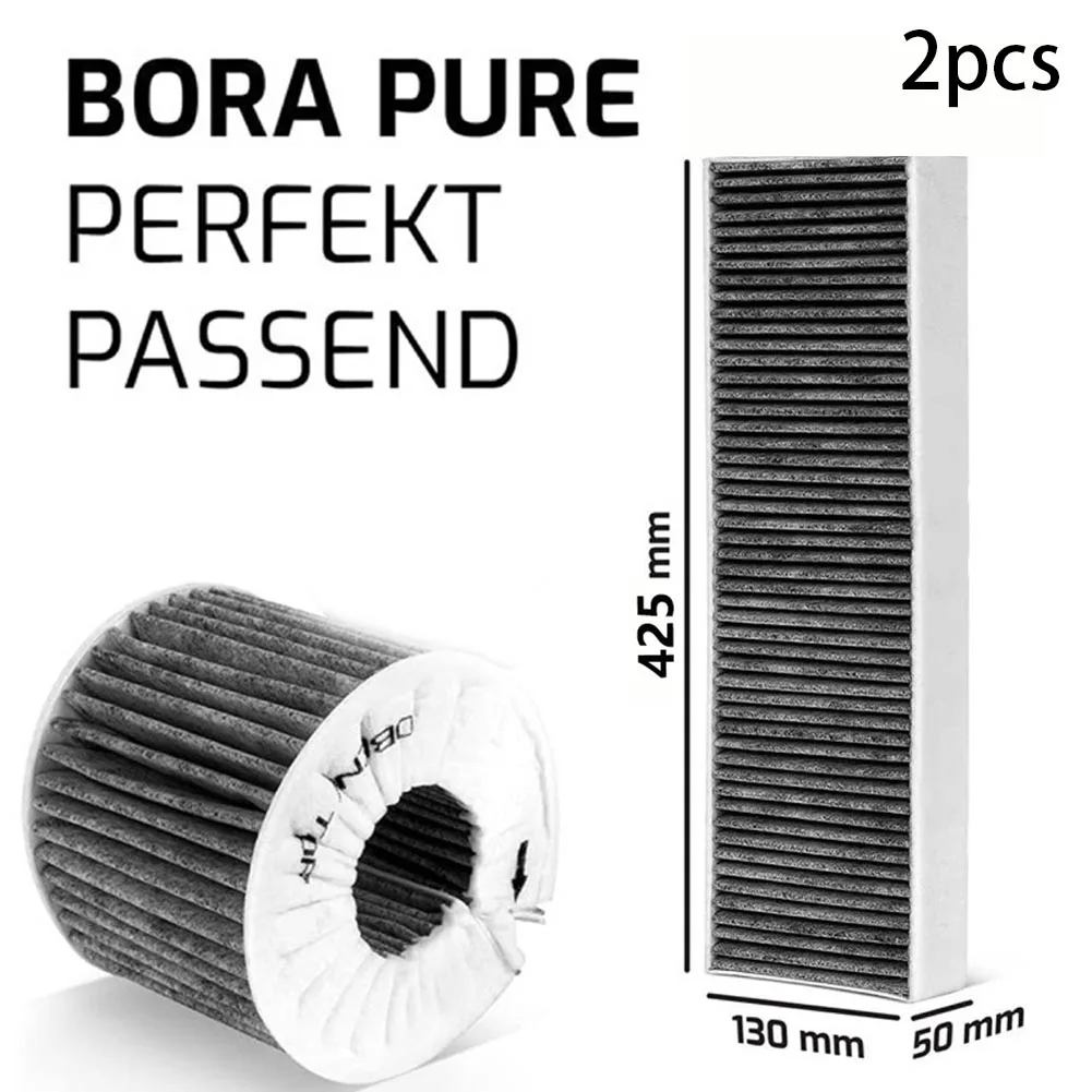 Paquete de 2 filtros de carbón activado de alta calidad, filtro de pantalla HEPA para Campana Extractora para Bora Basic BAKFS para Bora Pure Puakf
