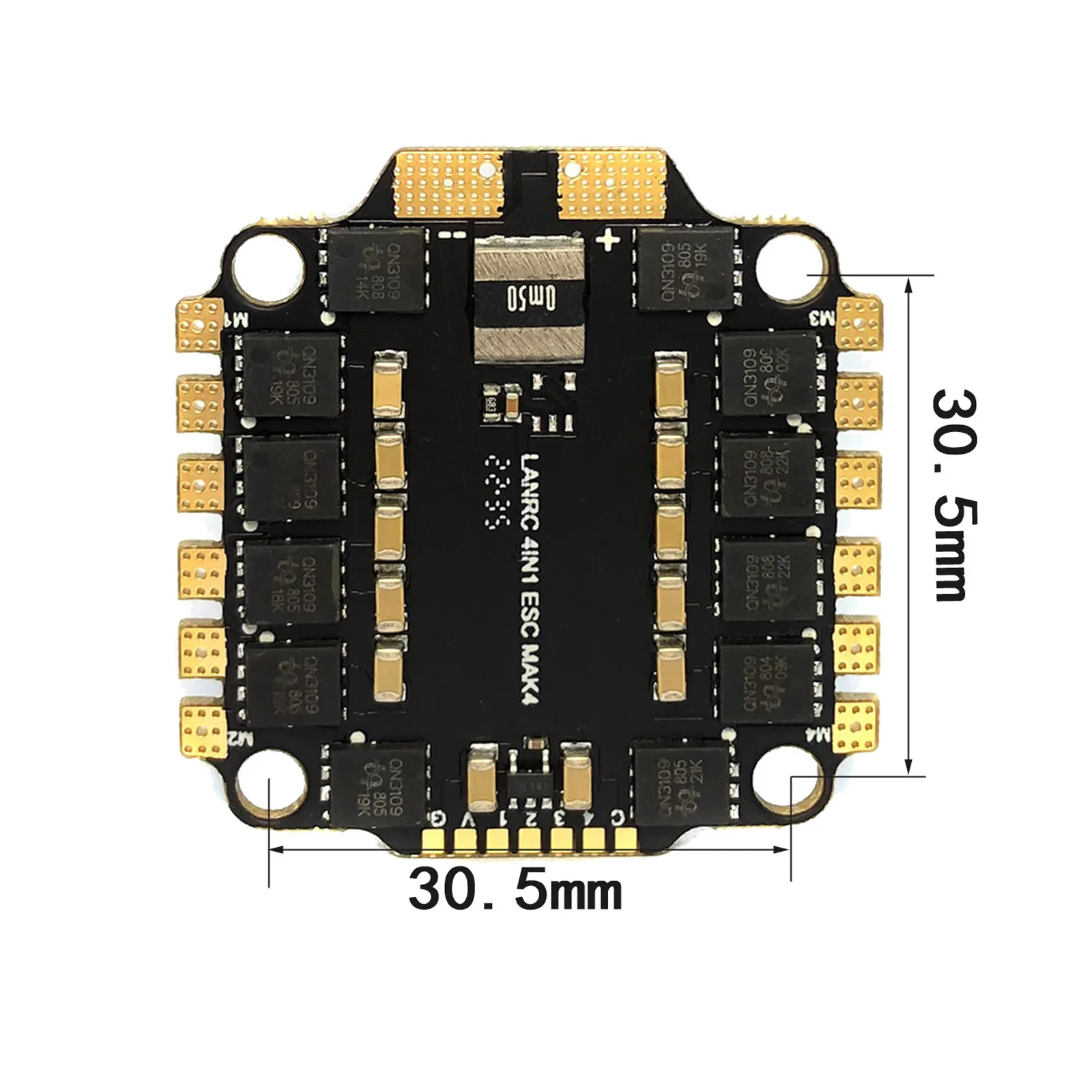 YSIDO nuevo F4 V3S PLUS Control de vuelo FC soporte BetaFlight/INAV BLS-45A/60A 4 en 1 ESC pila para RC Dron con visión en primera persona avión Quadcopter