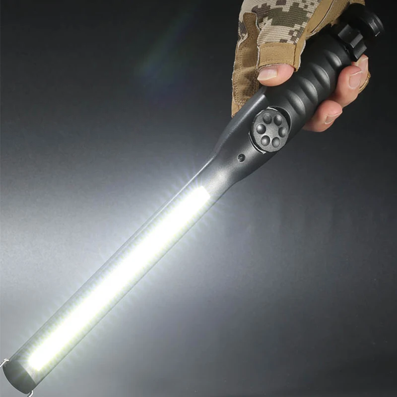 Luces de trabajo COB portátiles con linterna LED recargable magnética, lámparas de reparación de automóviles de emergencia con atenuación continua portátil