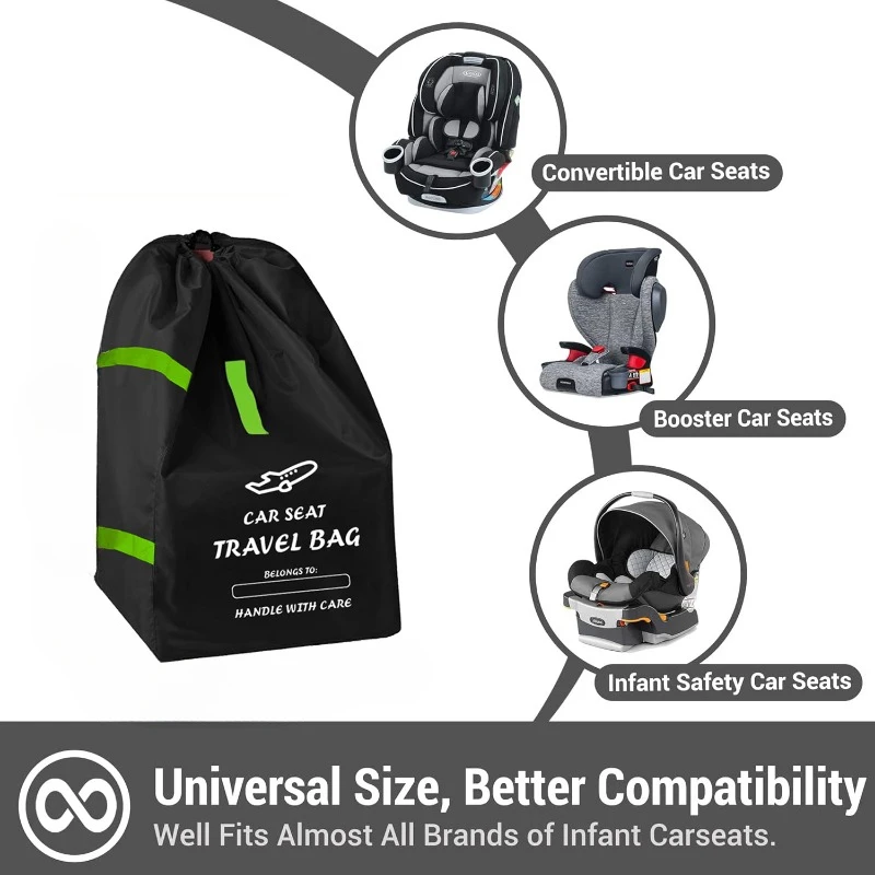 Bolsa de polvo Universal para cochecito de bebé, bolsa de viaje con cinturón para el hombro, accesorios para carritos de guardería, bolsas para cunas y caminantes