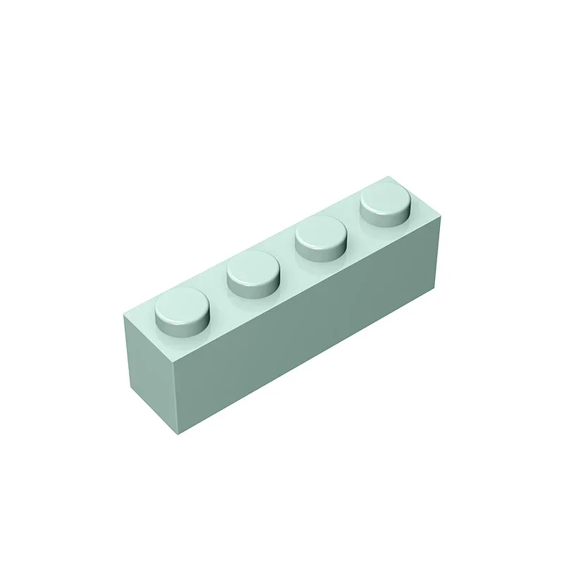 Gobricks GDS-534 Ladrillo 1 x 4 sin Tubos Inferiores compatible con lego 3010 3066 piezas de bricolaje infantil