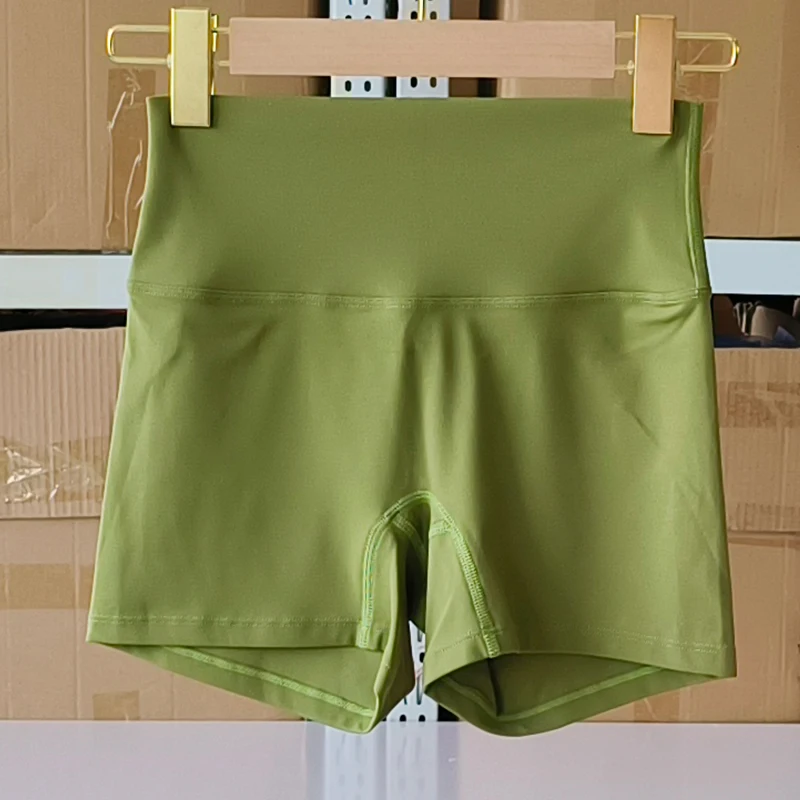 Pantalones cortos deportivos para mujer, pantalones cortos de motociclista, pantalones de cintura alta para mujer, ropa deportiva para gimnasio, pantalones cortos de ciclismo, pantalones cortos de Yoga para mujer