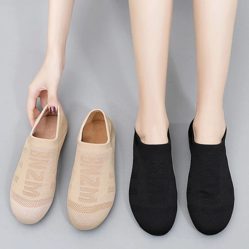 Zapatillas de Baile para Mujer, Calzado de Gimnasia, Yoga, Baile de Salón, Ballet, Jazz, con Malla Transpirable, Planas, para Práctica, Zapatillas de Baile para Niñas