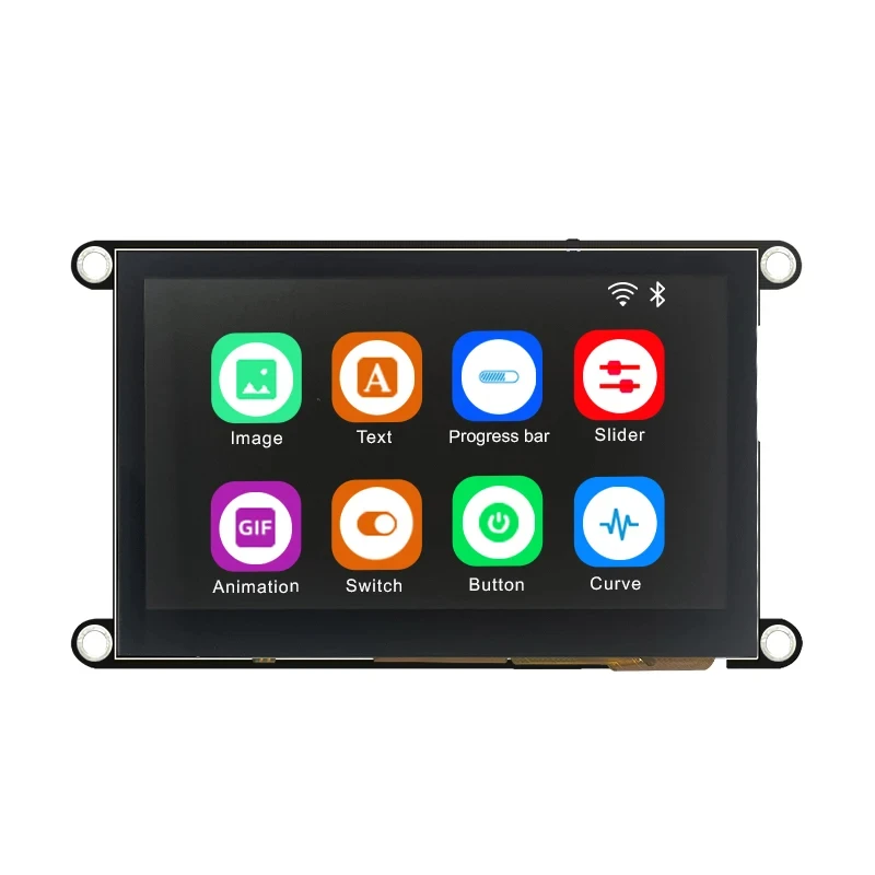 ESP32-S3 8M PSRAM 4M FLASH 4,3 pulgadas IPS táctil capacitivo 480*272 módulo de pantalla LCD con WIFI y Bluetooth