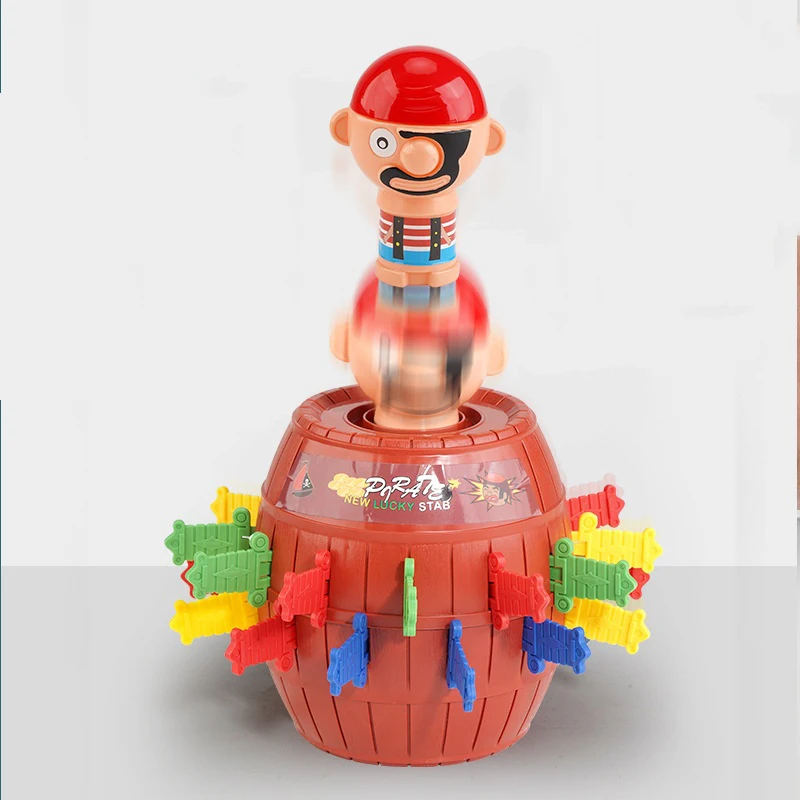 Juguetes de cubo pirata, novedosos juguetes de cubo pirata para trucos y lanzamientos, juguetes creativos para niños