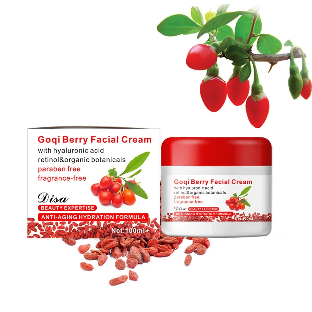 Cremas faciales WolfBerryes, 100ml, esencia de Goji, hidratante, baya de Goqi, cuidado de la piel, matrimonia china, vid, cuidado de espinilleras, cosmético