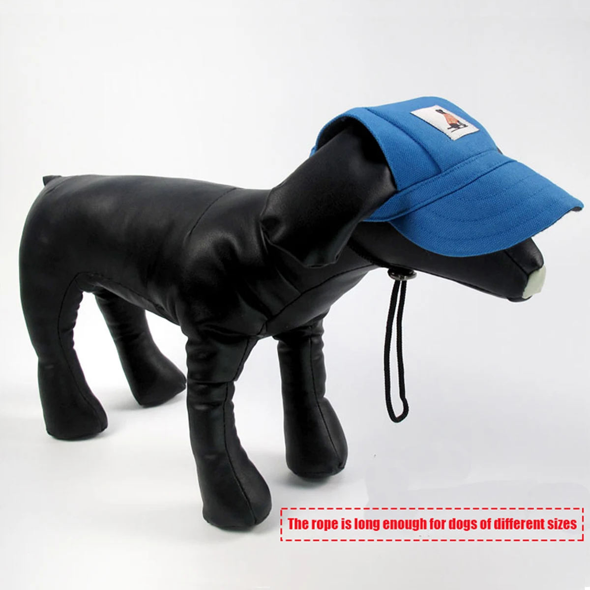 Sombrero de béisbol ajustable para perro, gorra deportiva a prueba de viento, sombrero de lona para perros, protector solar para cachorros, suministros para mascotas, Verano