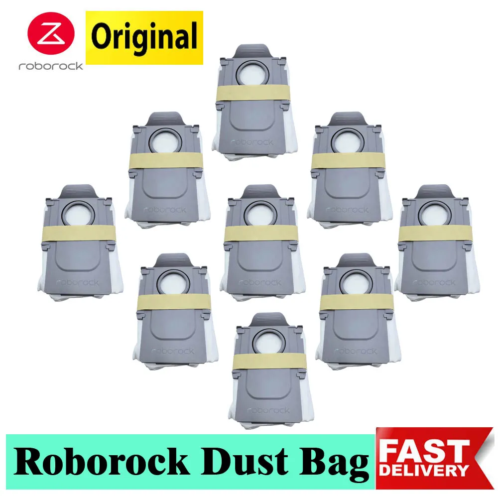 Repuestos originales de bolsa para polvo Roborock Saros 20/20 Sonic para robot Qrevo 5AE/2Pro/L Pro/C Pro/Qrevo Curv 2Pro/Qrevo Edge 2/QR598