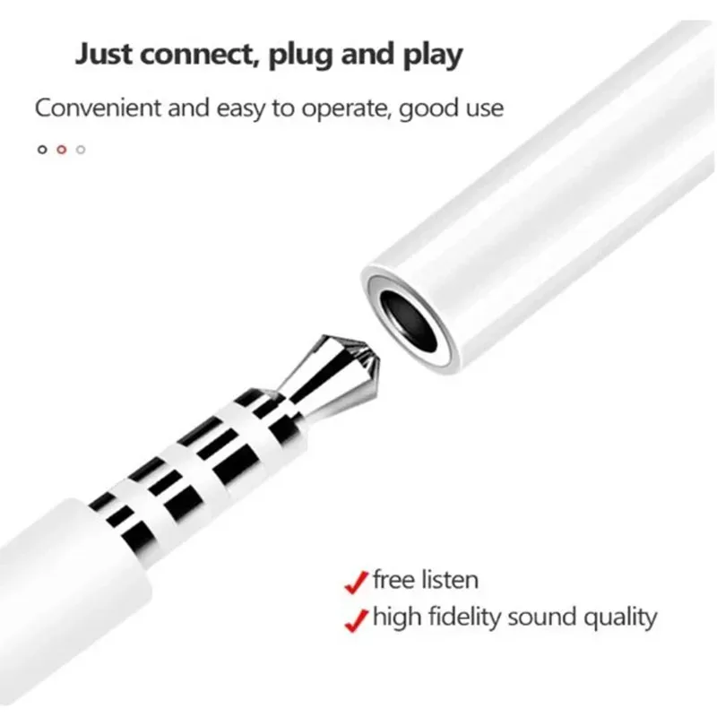 Adaptador de auriculares para iluminación, 1-8 unidades, para IPhone 11, 12, 13, 14 Pro Max, 12Mini, SE, XR, X, 8, 7 + IOS, Cable de Audio AUX con conector de 3,5 Mm