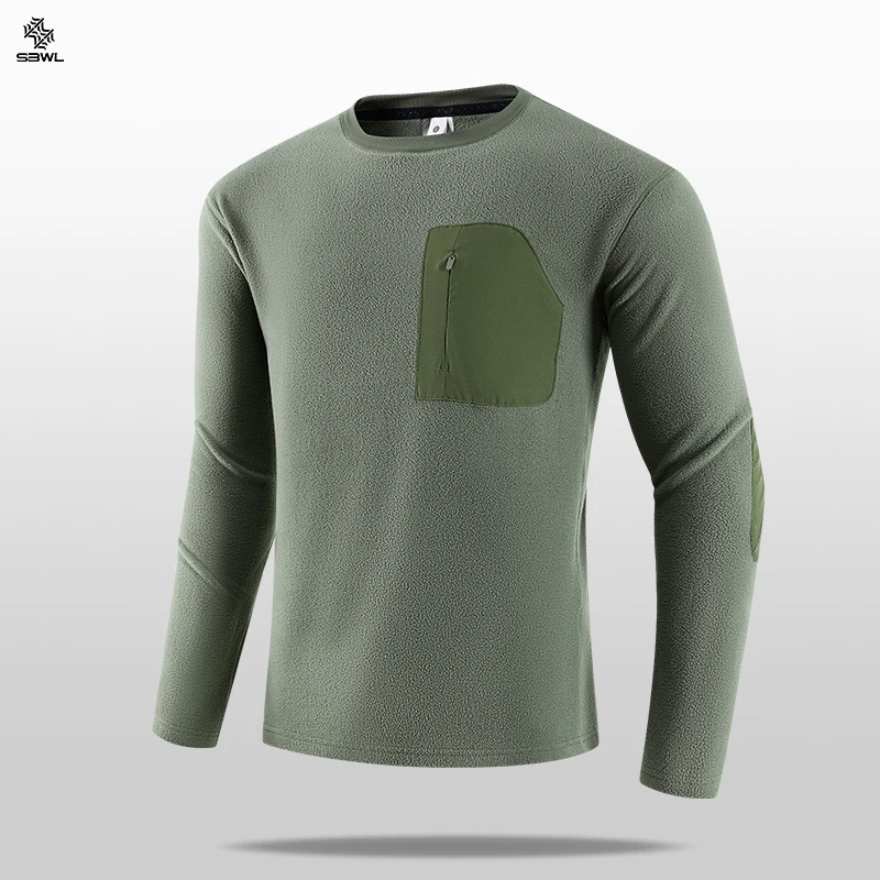 SBWL-Camiseta de secado rápido para correr para hombre, camiseta deportiva para Fitness, gimnasio, culturismo, entrenamiento, camiseta de manga larga, camiseta de compresión