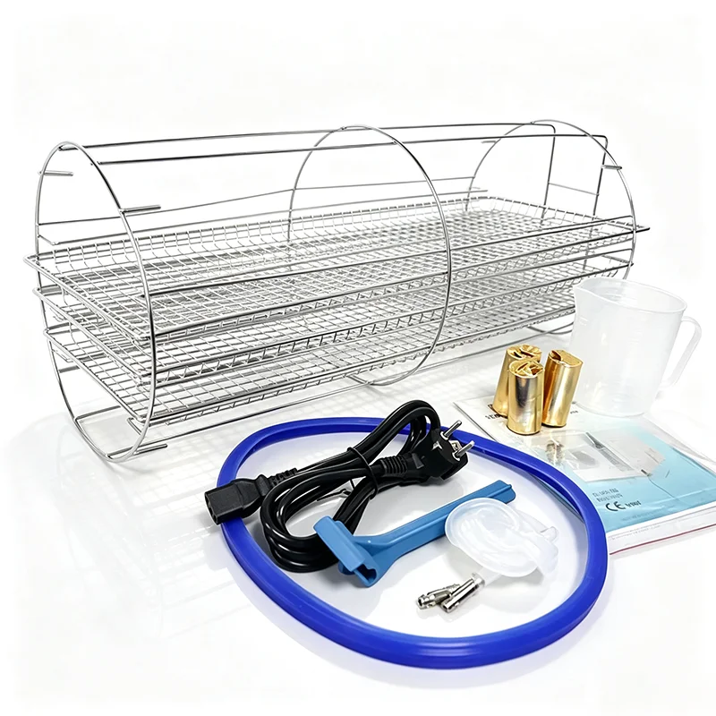 Autoclave Dental Estándar Europeo B, Esterilizador a Vapor para Consultorio Dental, Autoclave Clase B con Pantalla LED