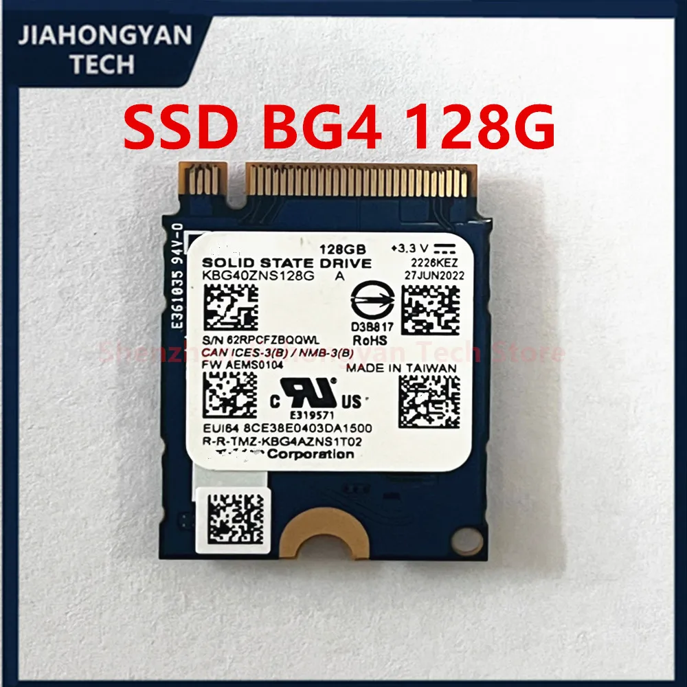 Unidad de Estado Sólido Original para Toshiba Kioxia SSD BG5 1T M.2 2230 2280 2242 NVMe PCIE4.0 BG4 128G de Alta Velocidad para Computadora de Escritorio y Portátil