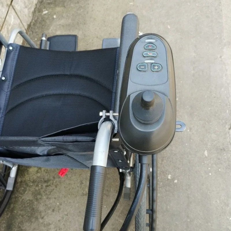 1 pieza de accesorio para silla de ruedas, soporte trasero para controlador compatible con la mayoría de los controladores de sillas de ruedas eléctricas.