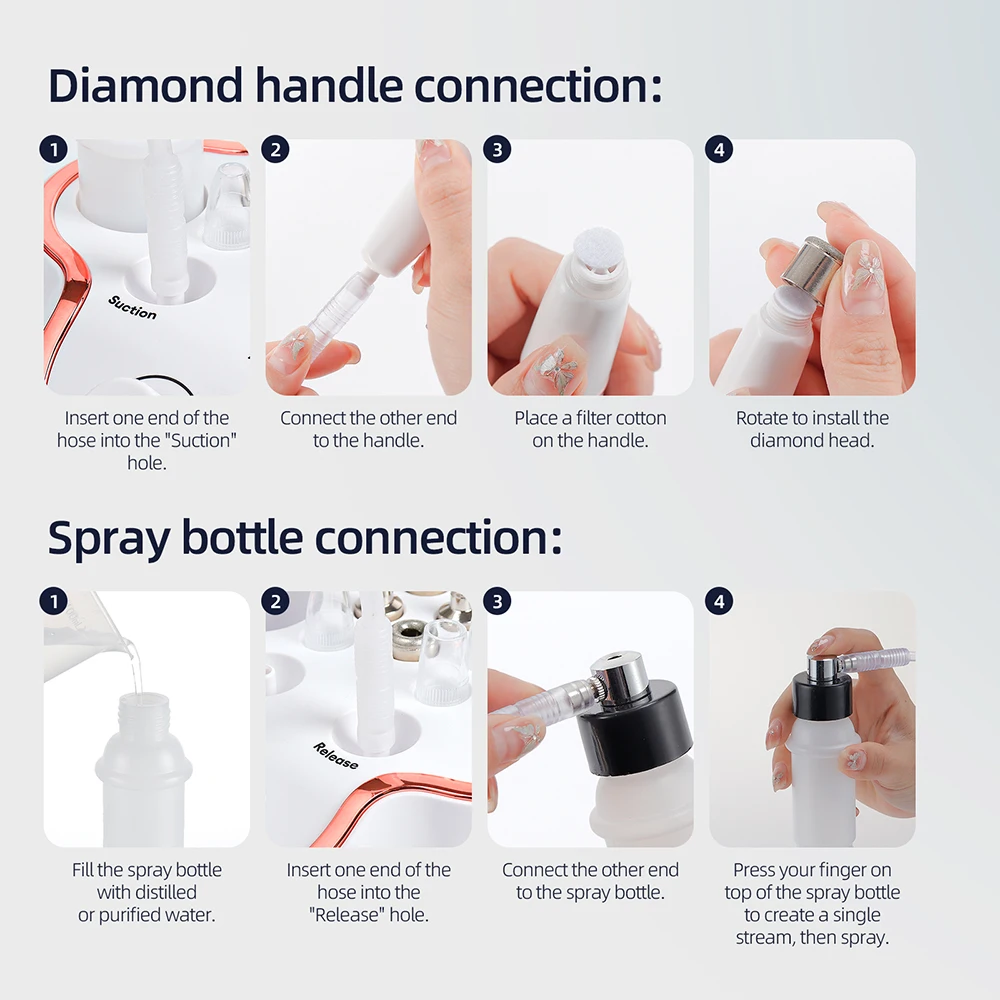 Máquina profesional de microdermoabrasión de diamante, uso doméstico, pelado Facial, máquina de belleza, exfoliación, limpieza profunda de la cara, cuidado de la piel
