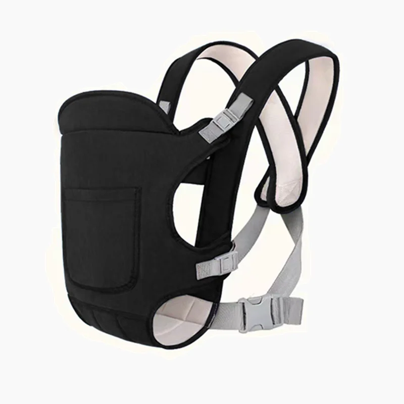 Portabebés versátil para todas las estaciones, portabebés multifuncional para hombros, cuatro métodos de transporte delanteros y traseros