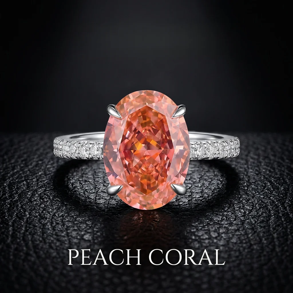 Anillo Exquisito Bocarman para Mujer, Plata S925, Verde Menta, Tanzanita Ovalada, Zirconia Corte Hielo, Diseño Radiante