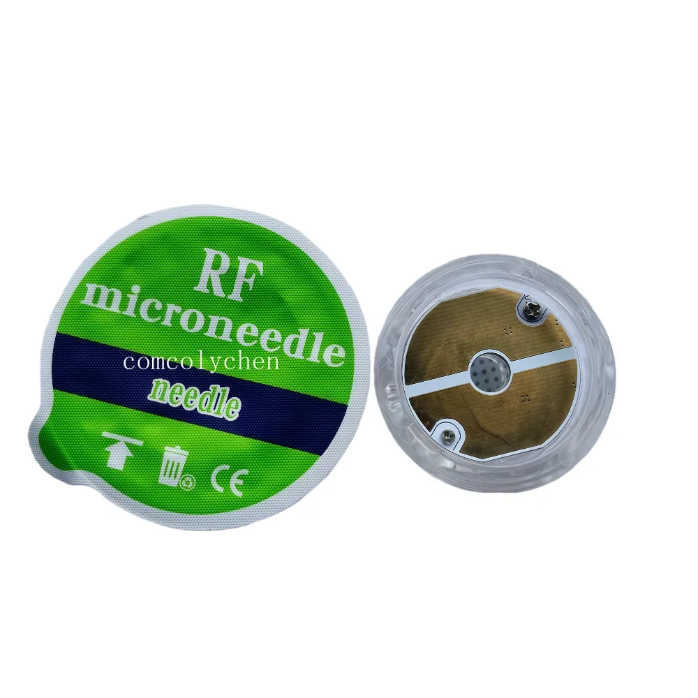 10 unidades de cartuchos de microagujas para máquina de radiofrecuencia fraccionada de un solo uso, con baño de oro, 10/25/64 agujas, consumibles nano, herramientas para el cuidado de la piel.