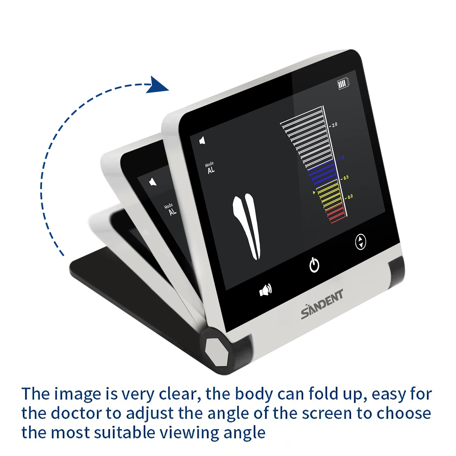 Mini localizador de ápice de endodoncia Dental, pantalla LCD/inalámbrico 16:1 LED, Motor Endo, contraángulo de conducto radicular/archivos