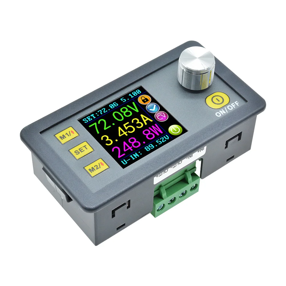 DP50V5A Amperímetro Del Voltímetro Probador de Voltaje Constante Medidor de Corriente Step-Down Módulo de fuente de Alimentación Programable LCD Convertidor