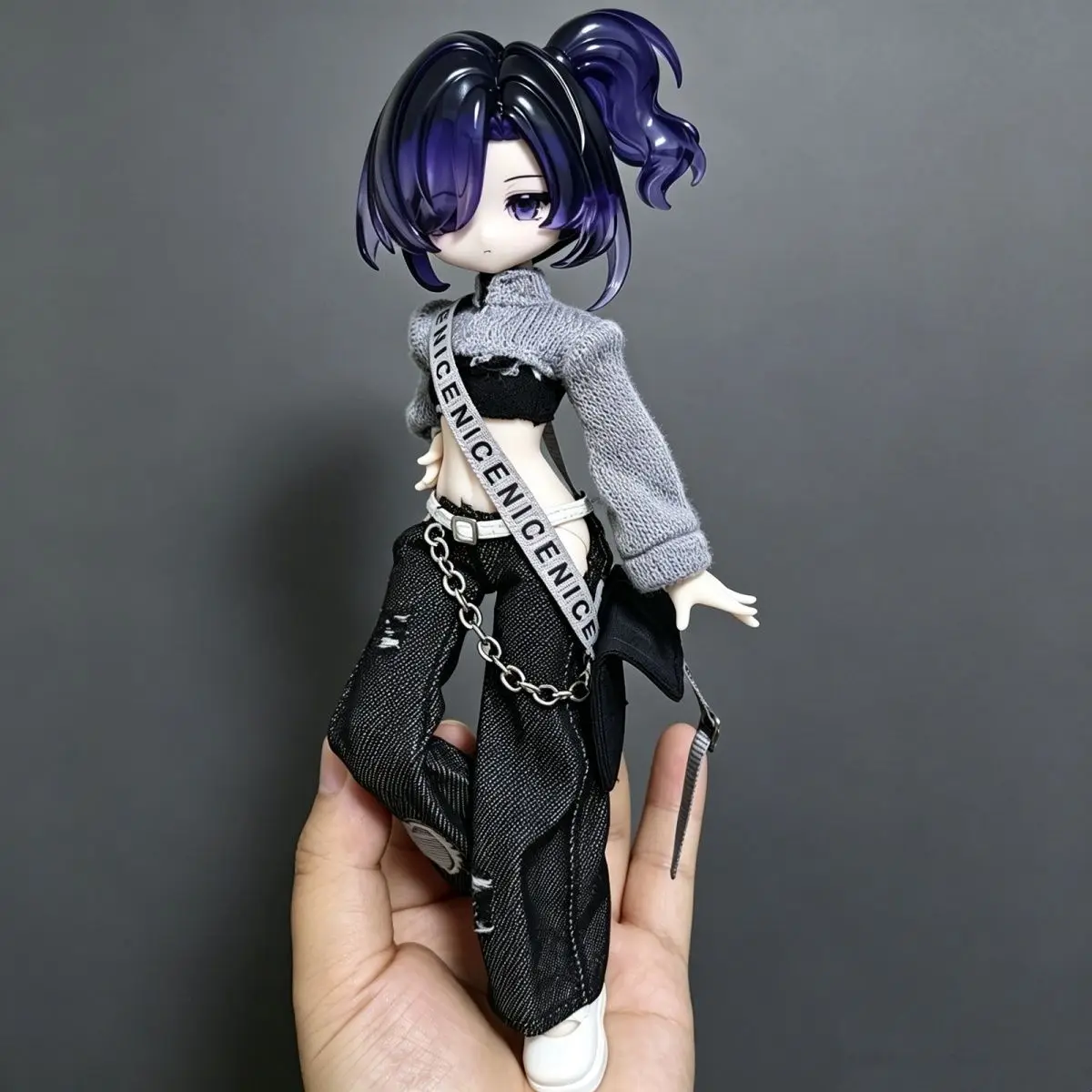 Conjunto de ropa Spice Girl de NUKE MATRIX, escala 1/12, para SNAIL SHELL Ten Thousand Escapes Plan BJD ‌   Ropa para Muñecas Asi2.0