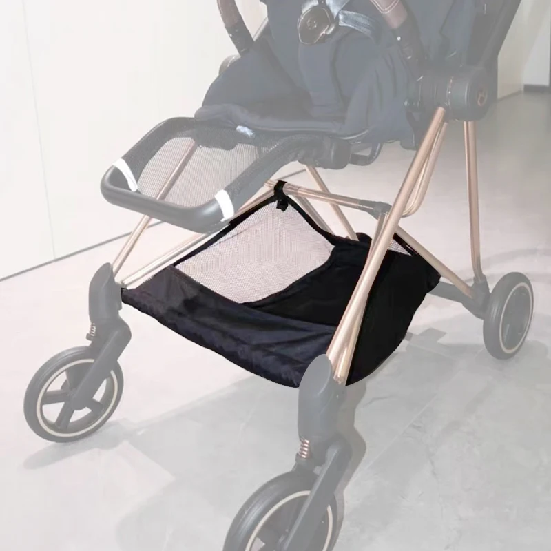 Cesta de almacenamiento para cochecito Cybex Mios Buggy, incluye Mios 2/3, cesta de compras, bolsa de pañales para cochecito, reemplazo directo de accesorios para bebé