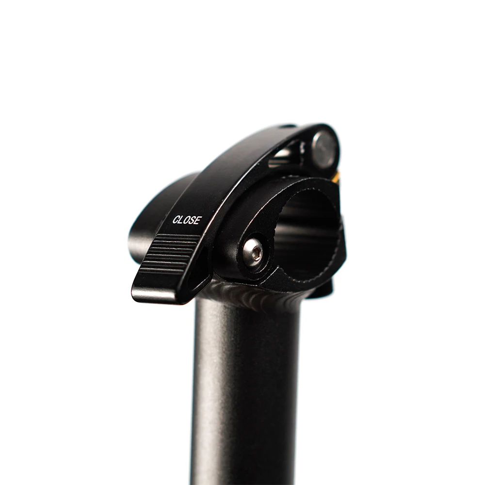 Vástago de bicicleta plegable Chooee, vástago doblado de 350mm compatible con vástago de bicicleta plegable DOHON SP8 412 de 14/16/20 pulgadas
