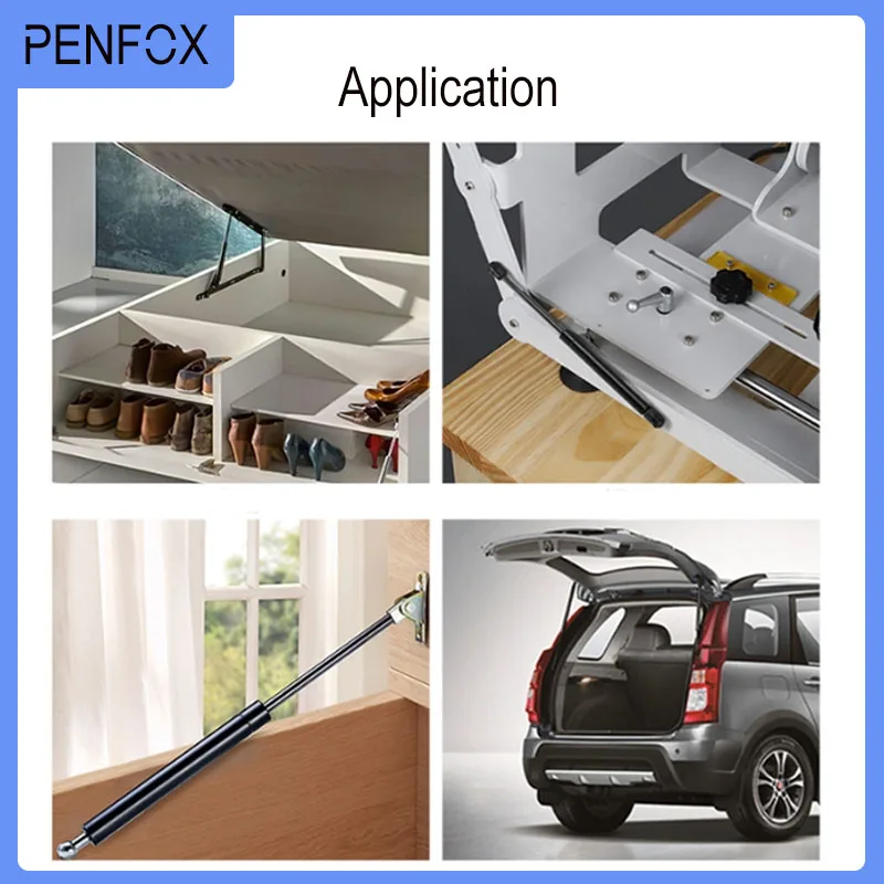 1PC 240-320mm 20kg/200N resorte de Gas barras de puntal universales amortiguador elevador hidráulico soporte barra de puntal RV cama coche máquina