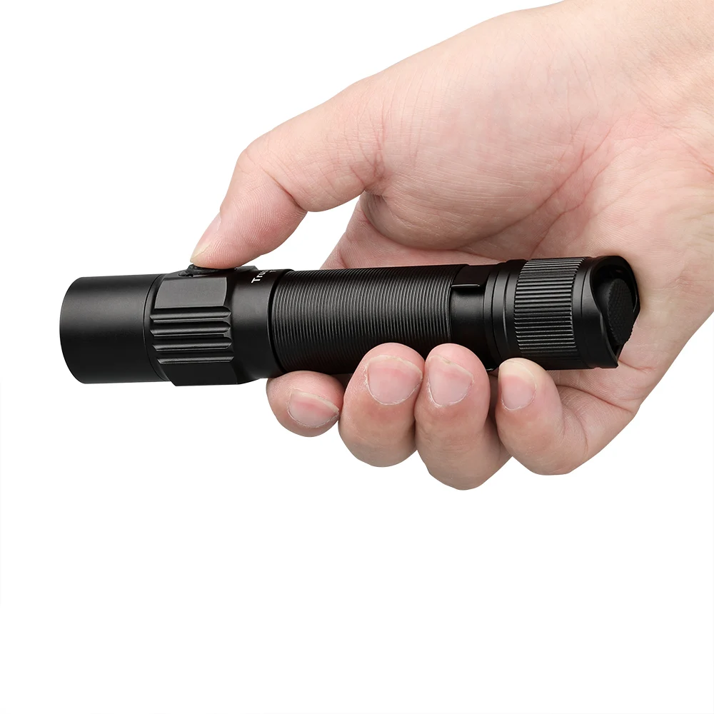 Trustfire-linterna táctica militar T10R, 1800 lúmenes, potente tipo C, recargable por USB, 18650 LED