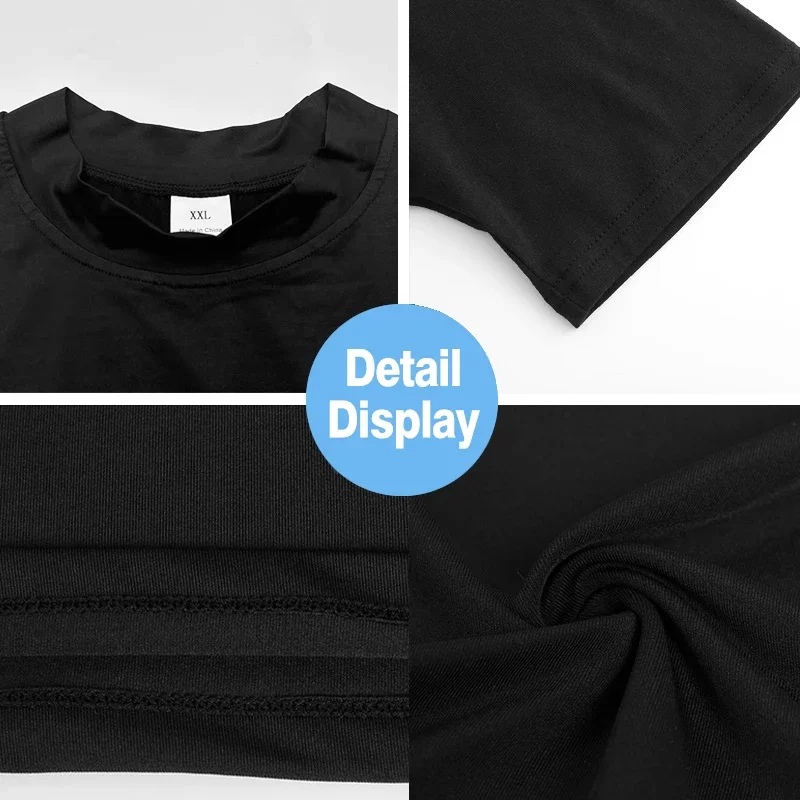 Camisa de compresión para hombre, ropa deportiva de verano, chaleco para correr, camisetas deportivas elásticas de secado rápido sin mangas, camiseta de cuello alto, camiseta sin mangas para entrenamiento en gimnasio