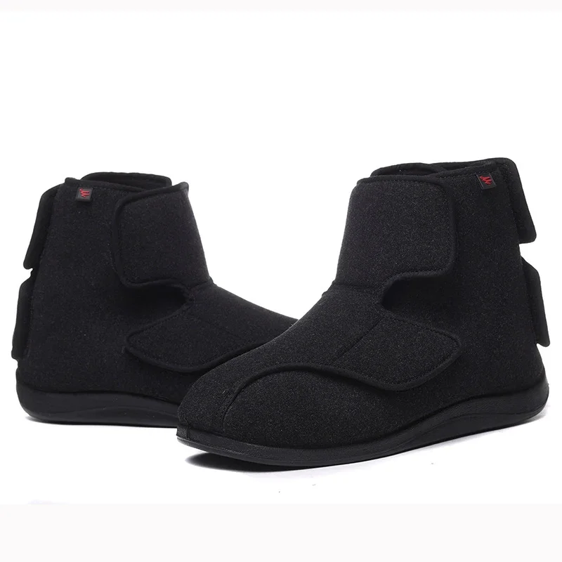Zapatos para personas mayores, zapatos seguros para diabéticos de alta calidad, ortopédicos médicos ajustables, viento, eversión del pulgar, calzado para Diabetes cómodo