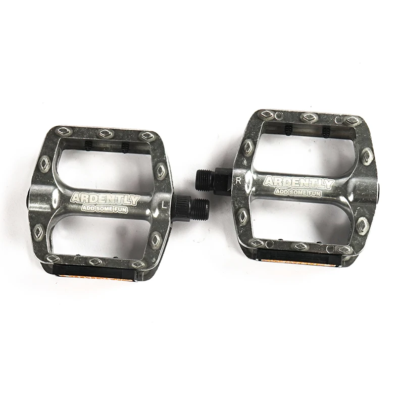 Ardenly-pedales de aleación de aluminio para bicicleta de carretera, engranaje fijo, 2DU, Pedal de rodamiento, plataforma plana, accesorios de piezas de ciclismo