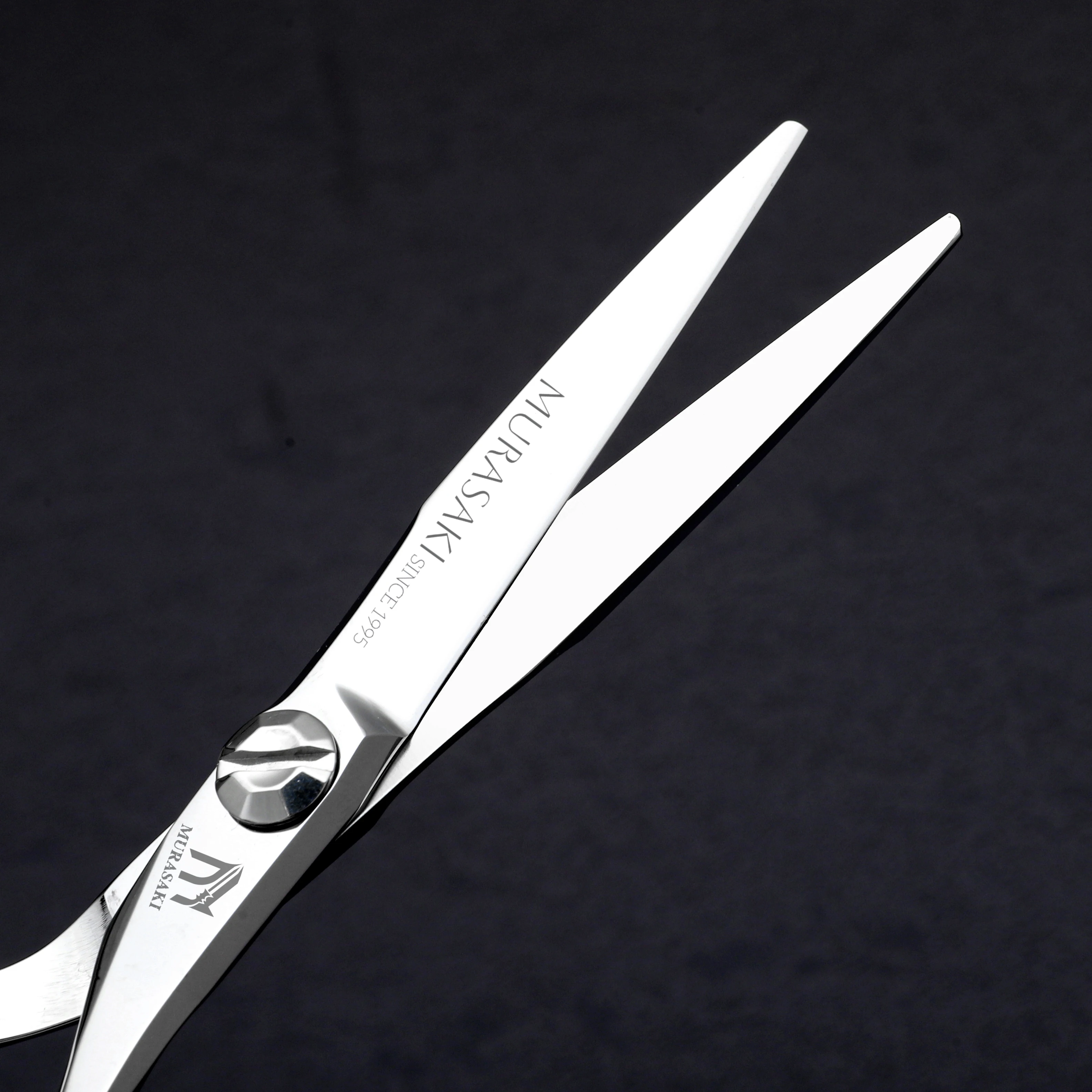 Tijeras de Peluquería de Primera Calidad MURASAKI, Tijeras de Barbero de 5.7-6.3-6.8 Pulgadas, Fabricadas con Acero Cobalto CNC y VG10, Afiladas y Duraderas