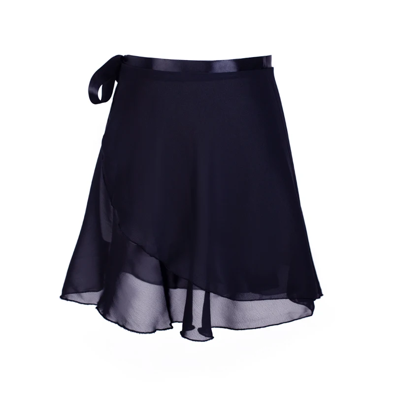 Falda de baile tutú de Ballet de gasa para adultos, falda envolvente para gimnasia para mujeres y niñas, Faldas de Ballet de entrenamiento, Faldas de baile de Ballet Юбка