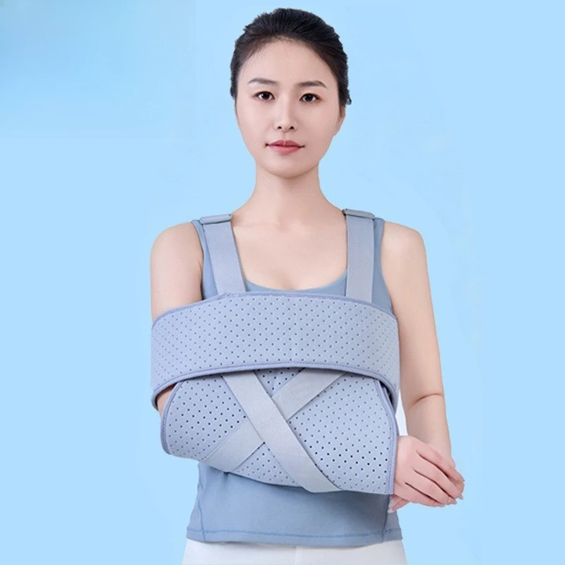 Soporte de Brazo y Antebrazo, Protector de Articulación del Codo, Transpirable, Correa de Soporte para Muñeca y Antebrazo, Rehabilitación de Fracturas e Lesiones